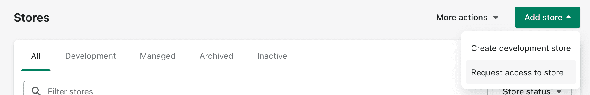 How to request Shopify collaborator access